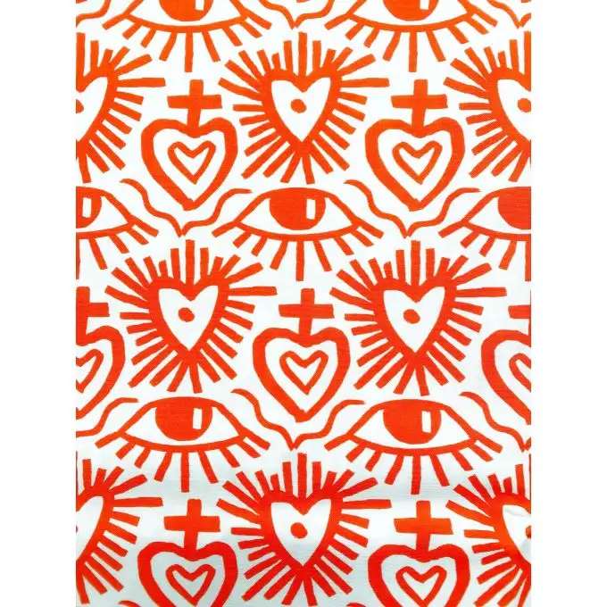 EXVOTO ROSSO FRENCH TERRY AL METRO