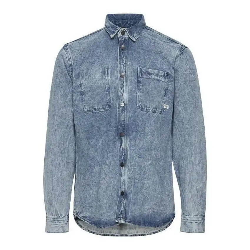 Camicia in denim a maniche lunghe Blend acessoire Ambitious