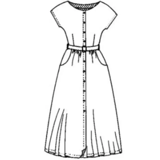 patron frégoli 951 - vestito donna 36 46