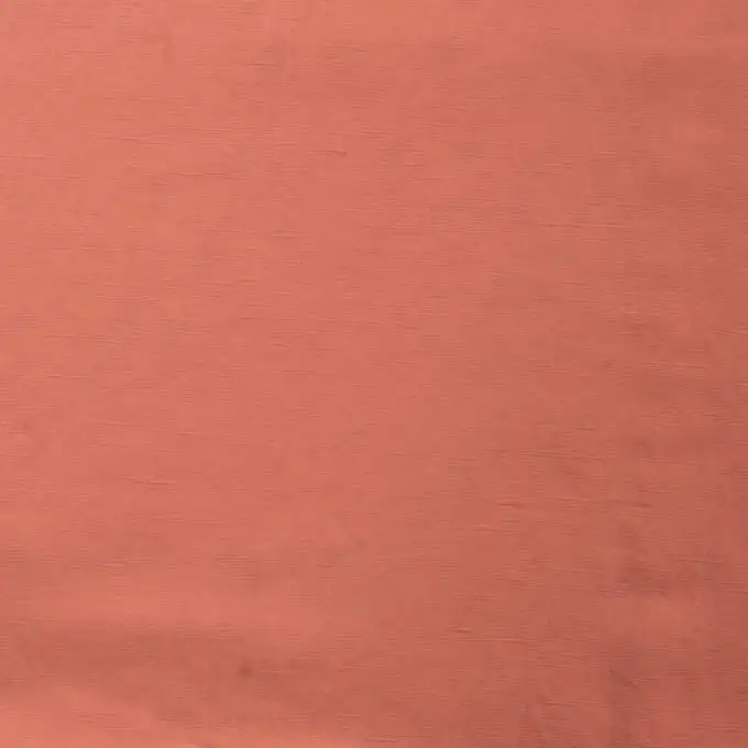 Tessuto voile lino viscosa fluido arancione