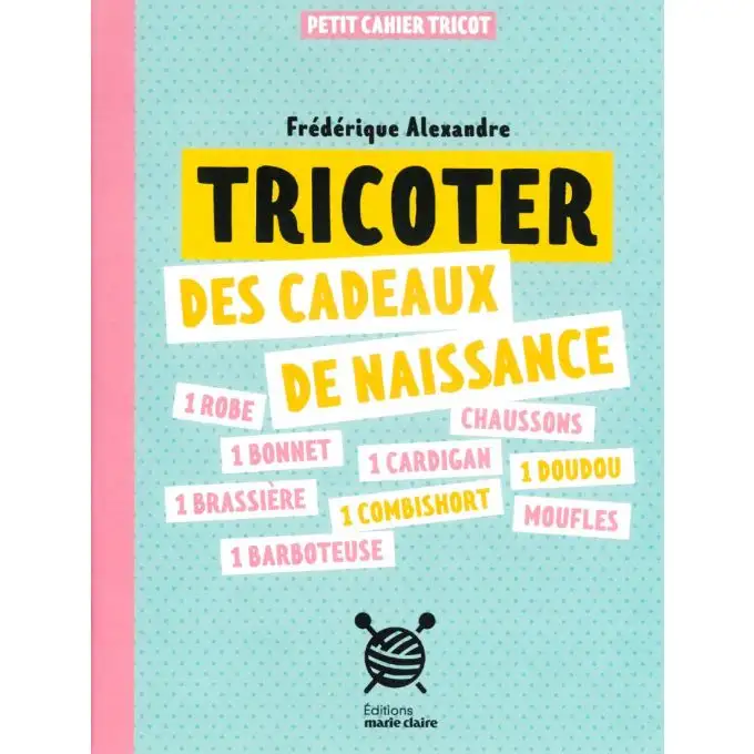 Libro per lavorare a maglia regali di nascita