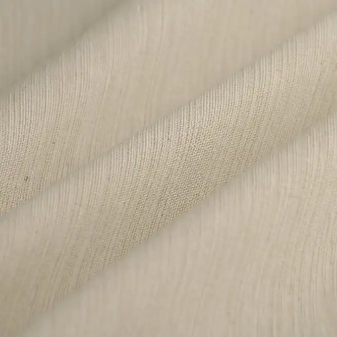 Tessuto copertura Gilda ecru trattato antimacchia grande larghezza