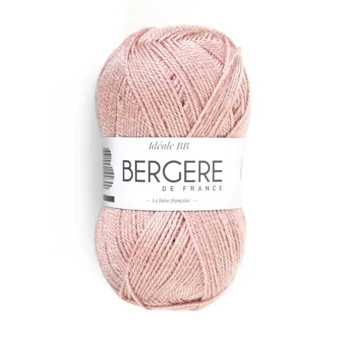 Pelote di lana Bergère de France ideale BB porcellana N°11118