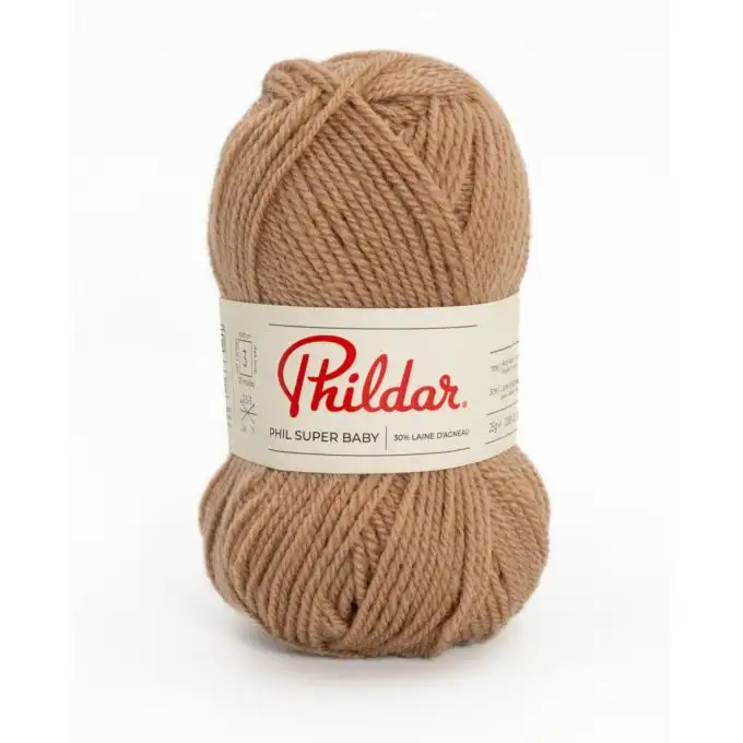 Pelota di filato per maglieria Super Baby viennese - Phildar