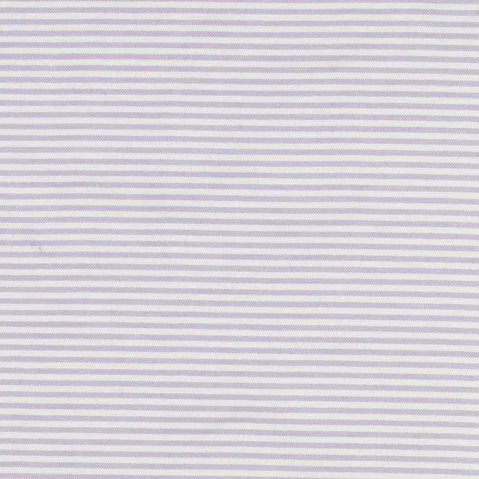 Tessuto oxford bio righe sottili lavanda