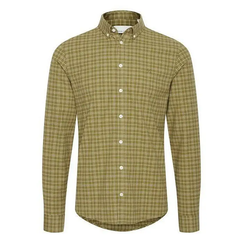 Camicia a quadri piccoli con maniche lunghe da uomo Casual Friday Arthur - BD