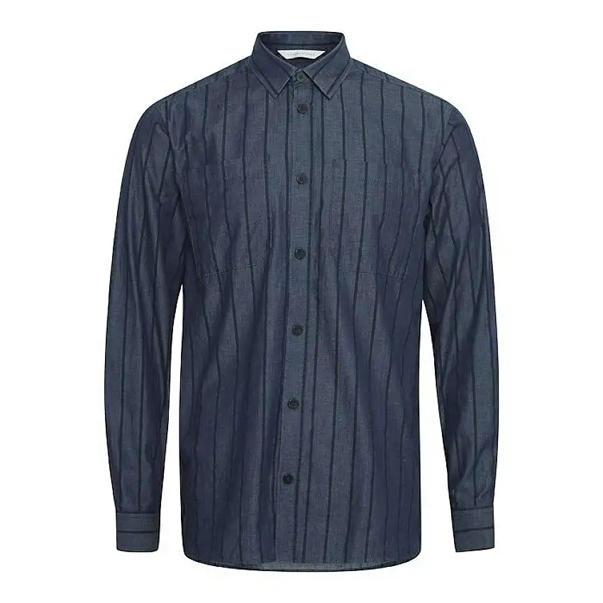 Sovracamicia a maniche lunghe a righe Casual Friday Alvin