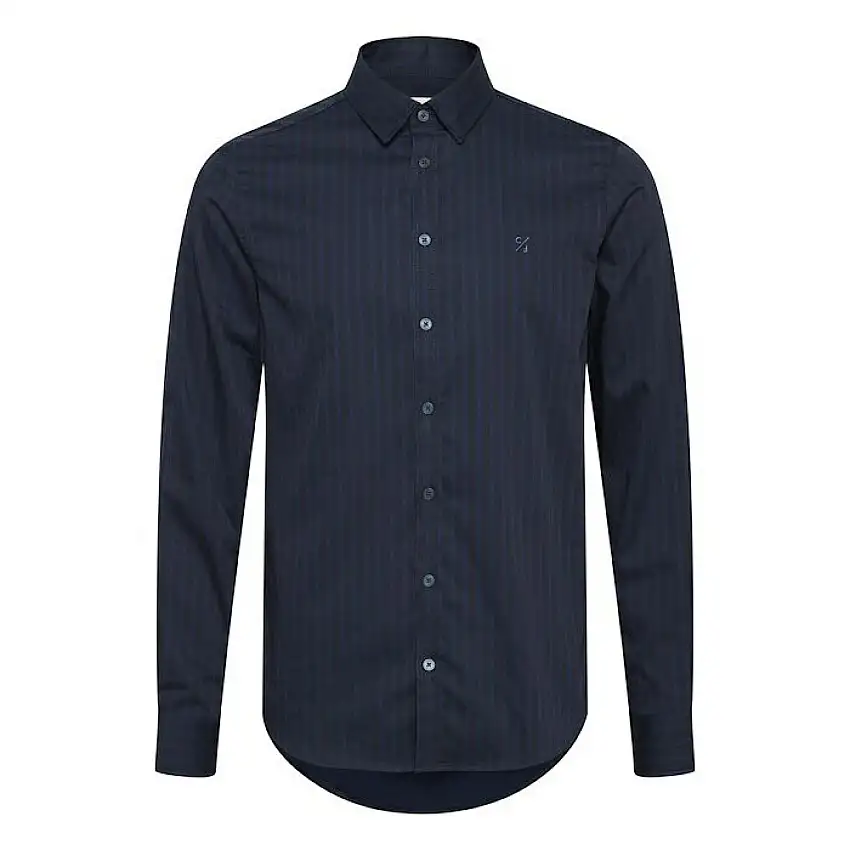 Camicia a maniche lunghe a righe Casual Friday Anton - BU AOP