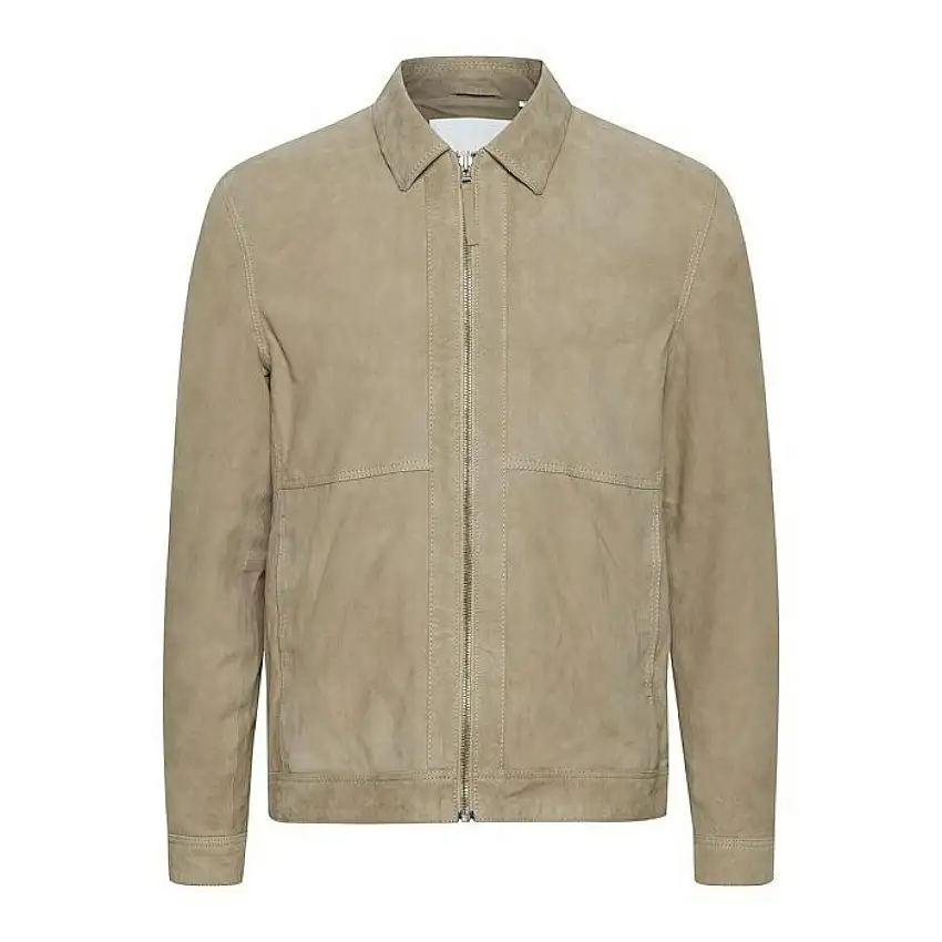 Giacca leggera in pelle scamosciata Casual Friday Ludvig