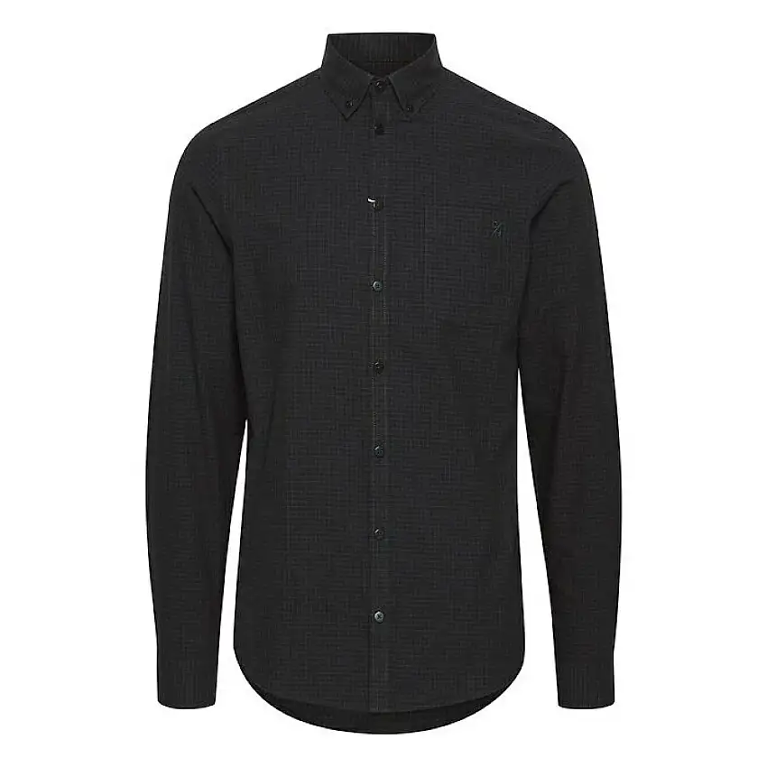 Camicia a quadri piccoli con maniche lunghe Casual Friday Anton - BU
