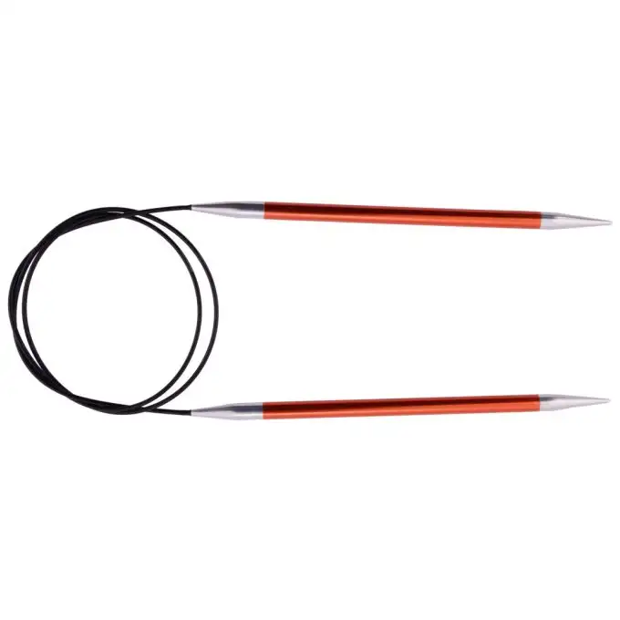 Aghi circolari fissi Zing 60 cm x 5 mm - Knit Pro