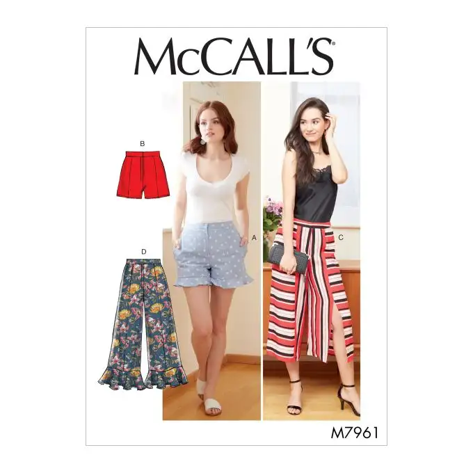 Pantalone corto McCALL M7961E5 donna 42-50