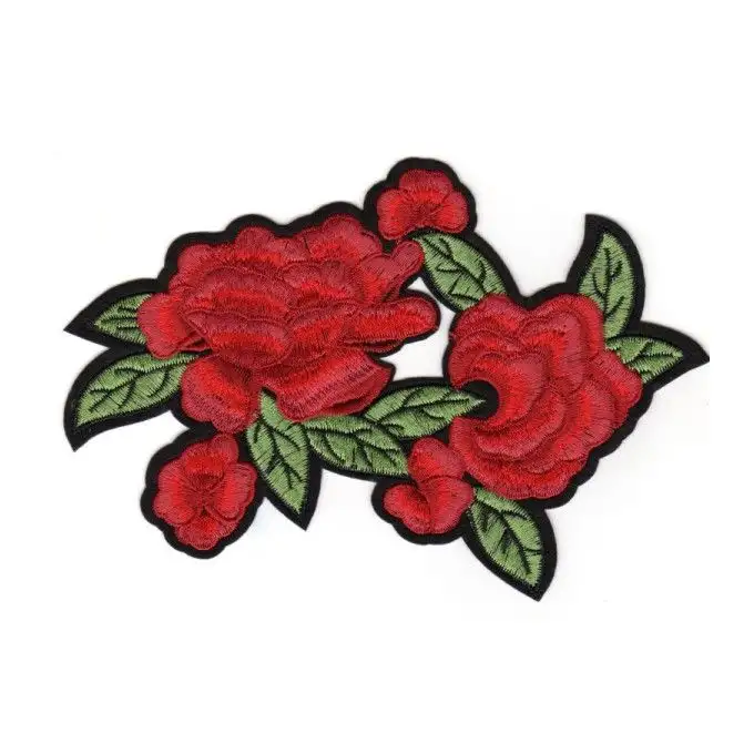 Toppa Termoadesiva Rosa 16 x 10 cm - Mediac