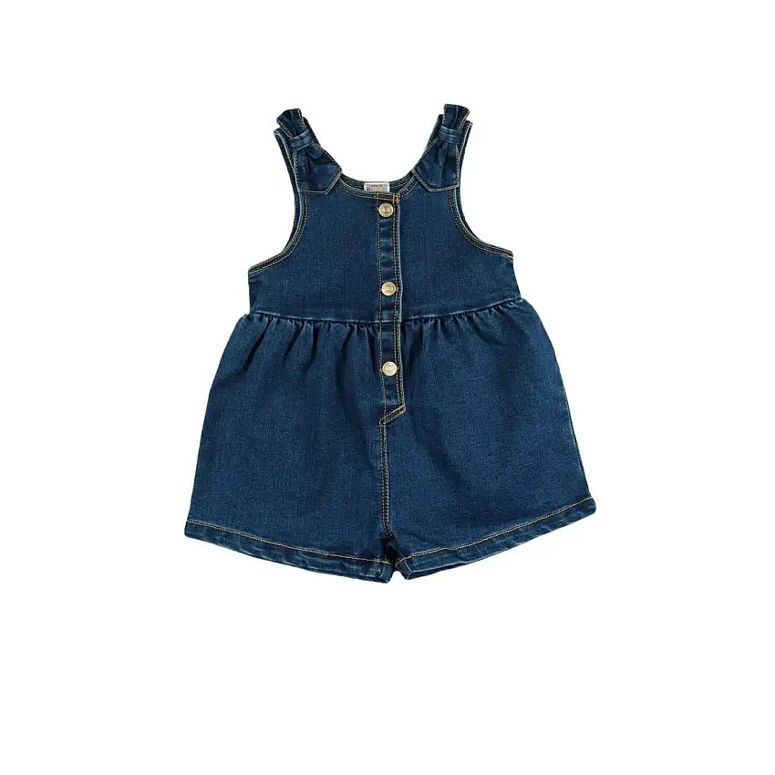 Salopette in denim per bambina Charanga Laquero
