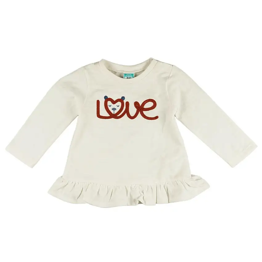 Maglietta grezza bambina Charanga Love