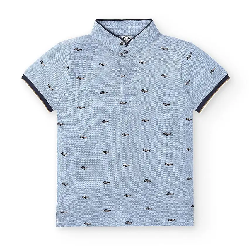 Polo per bambini Charanga Caceleste