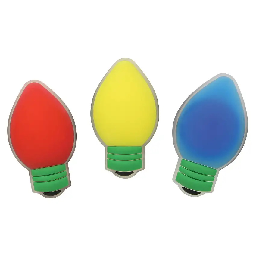 Set di 3 clip jibbitz Crocs Holiday LED Lights