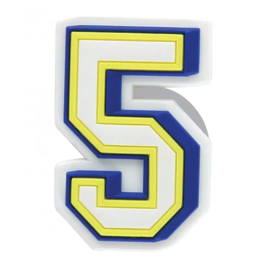 Clip jibbitz Crocs Clip Jibbitz Fun Number 5