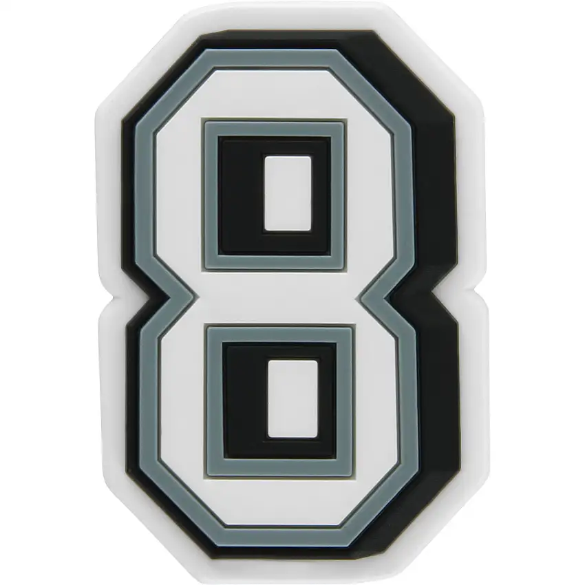 Clip jibbitz Crocs Number 8