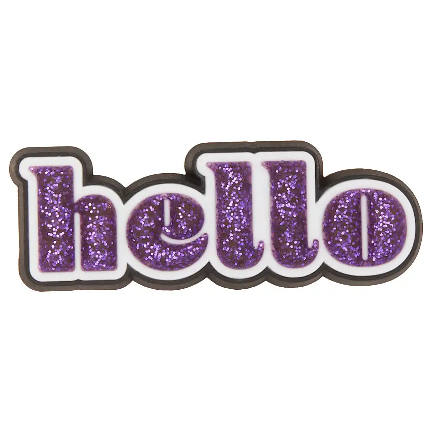 Clip jibbitz Crocs Sparkle Hello