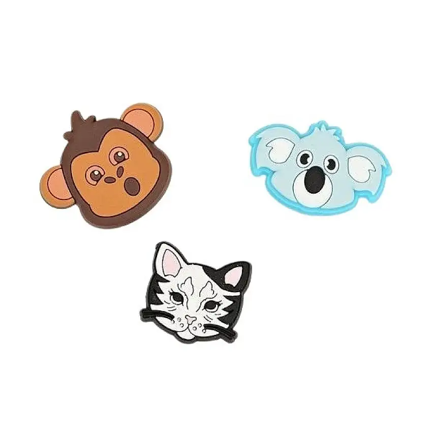 Set di 3 clip jibbitz Crocs Trendy Animal