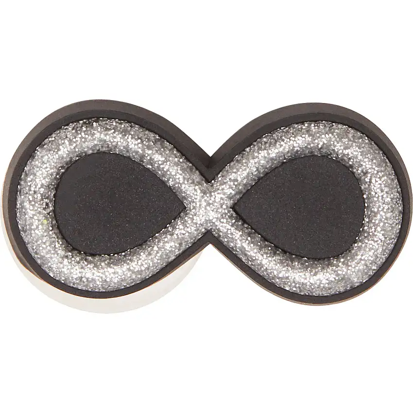 Clip jibbitz Crocs Glitter Infinity Symbol