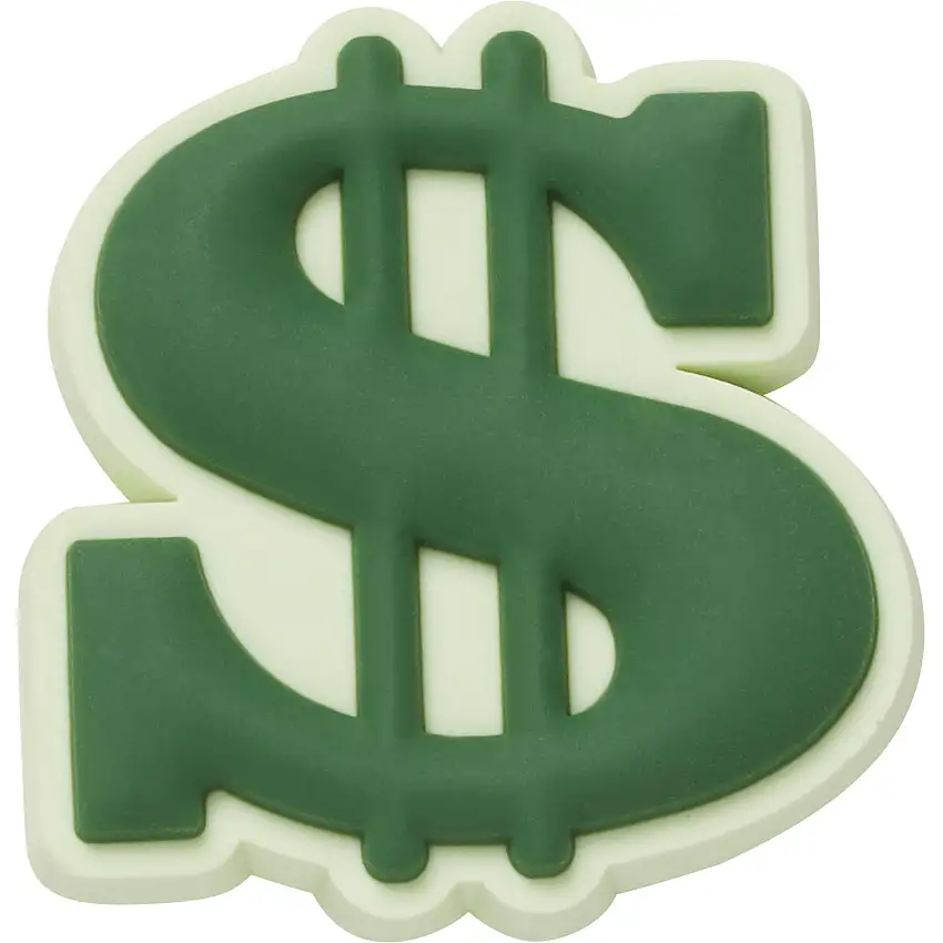 Clip jibbitz Crocs Dollar Sign