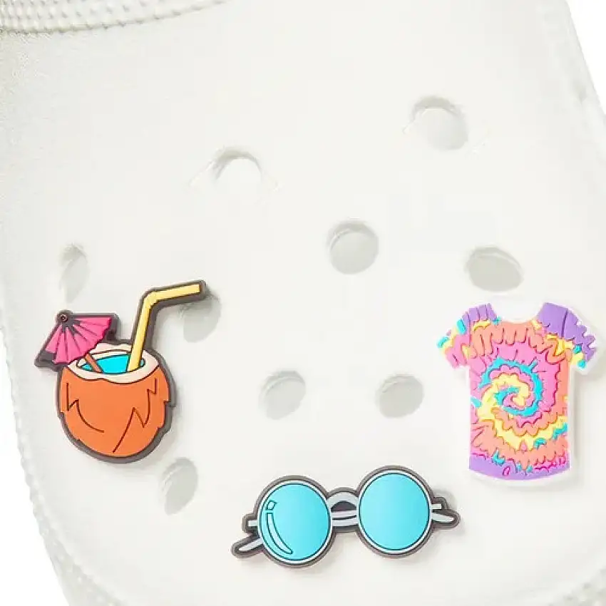 Set di 3 clip jibbitz Crocs Festival