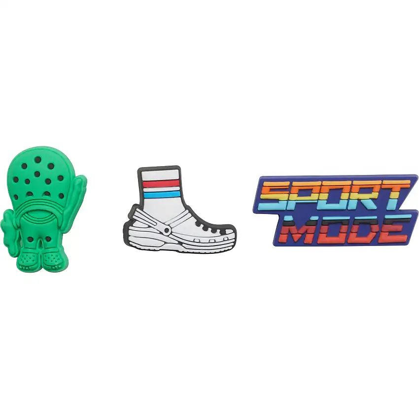 Set di 3 clip jibbitz Crocs Crocs Ventola