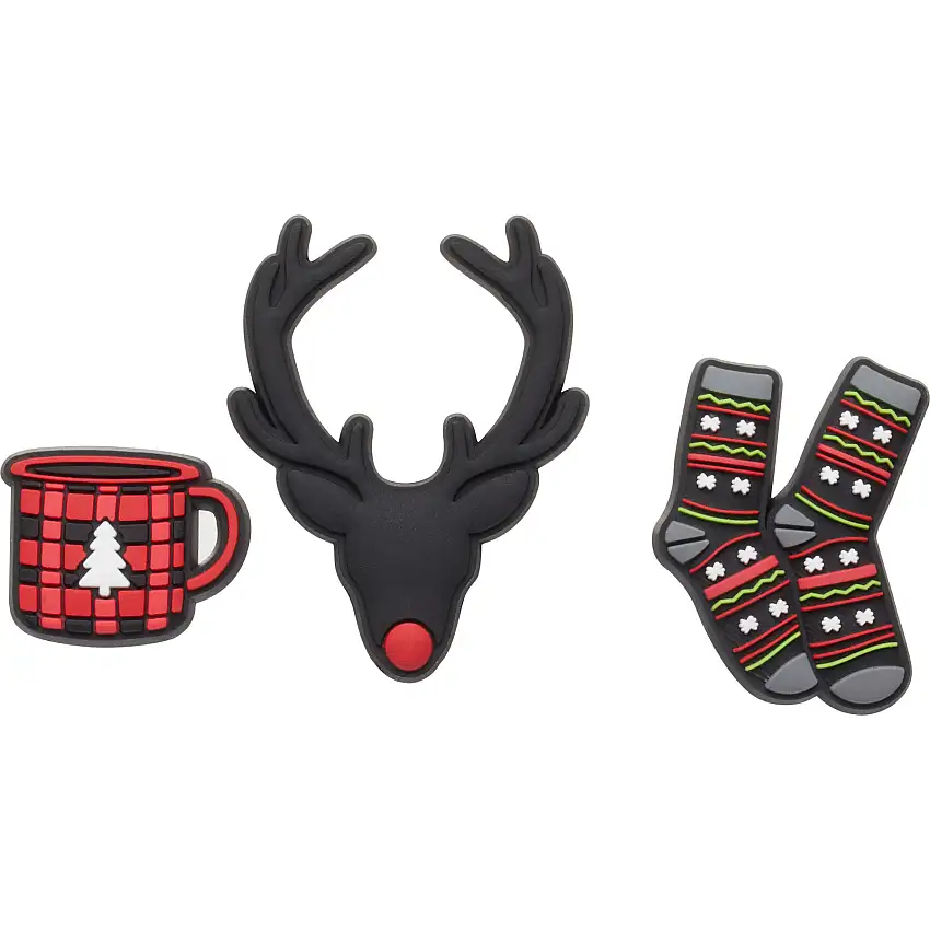 Set di 3 clip jibbitz Crocs Holiday Warmth