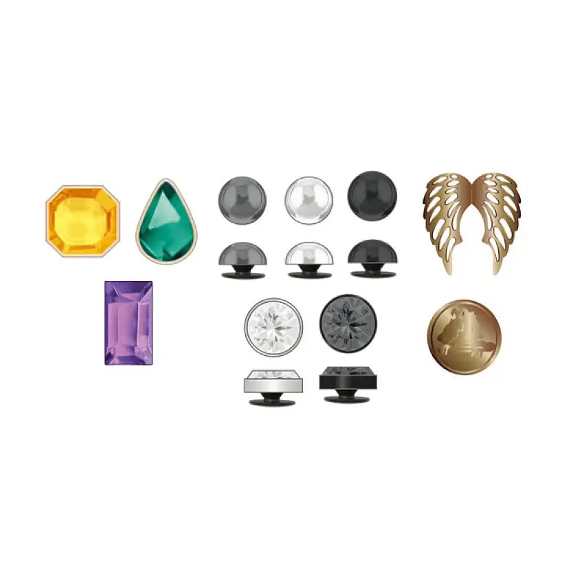 Confezione da 10 clip jibbitz Crocs Elevated