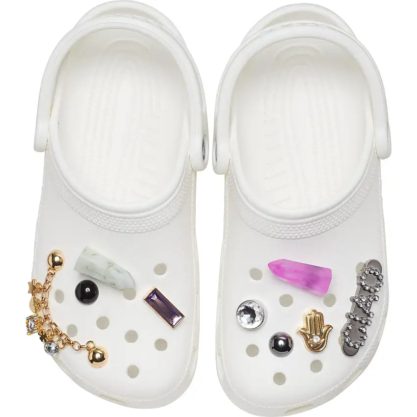 Confezione da 10 clip jibbitz Crocs Charm Chain