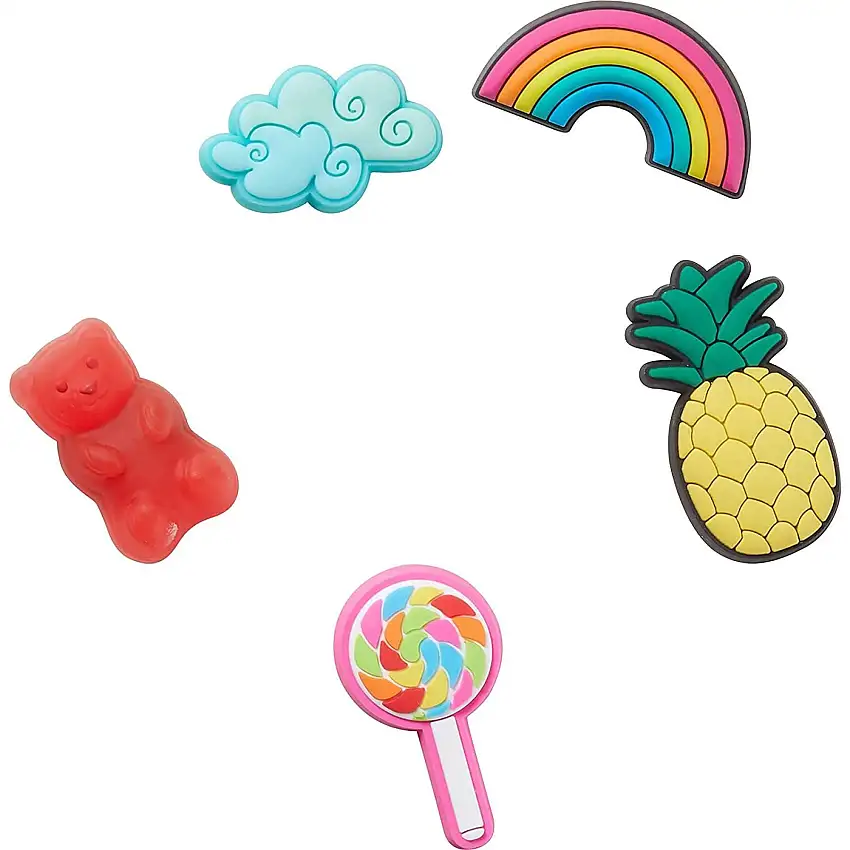 Set di 5 clip jibbitz Crocs Happy Candy