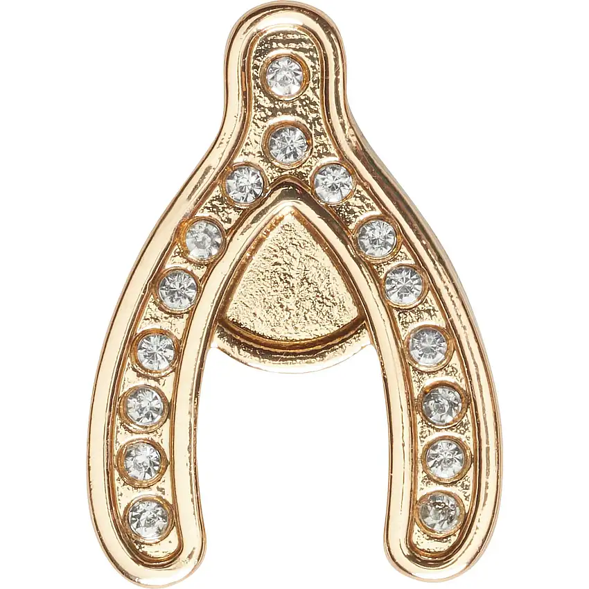Clip jibbitz Crocs Gold Wishbone