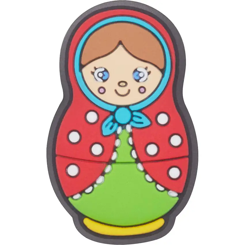 Set di 3 clip jibbitz Crocs Matryoshka Doll
