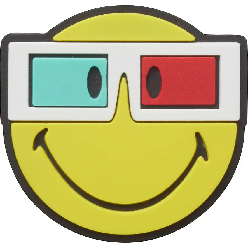Clip jibbitz Crocs Smiley Brand 3D Glasses