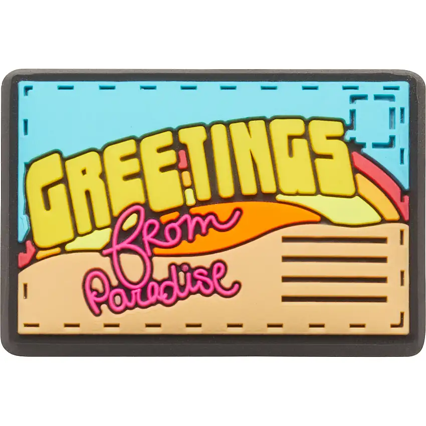 Clip jibbitz Crocs Postcard