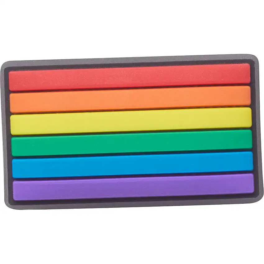 Clip jibbitz Crocs Rainbow Flag