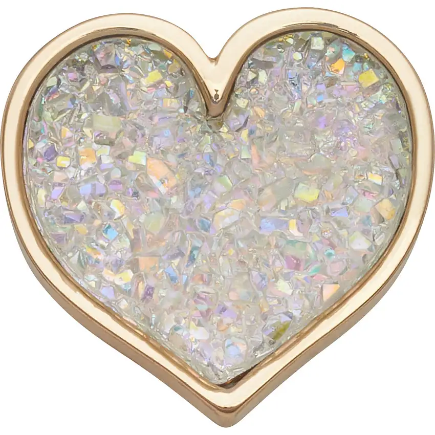 Clip jibbitz Crocs Sparkly Glitter Heart
