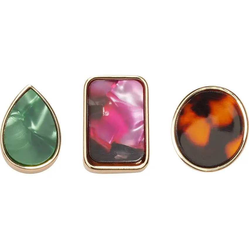 Set di 3 clip jibbitz Crocs Elevated Gem