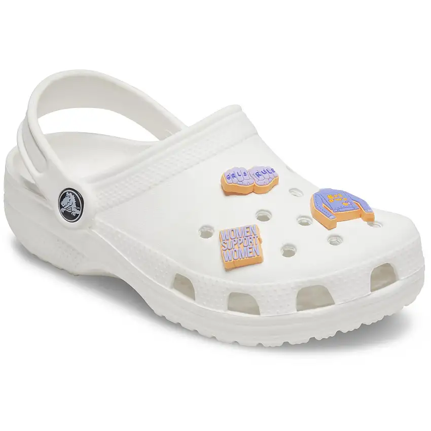 Set di 3 clip jibbitz Crocs Girl Power