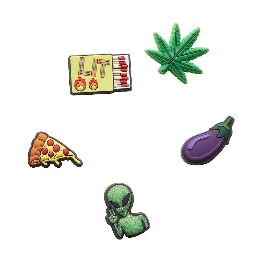 Set di 5 clip jibbitz Crocs Super Chill