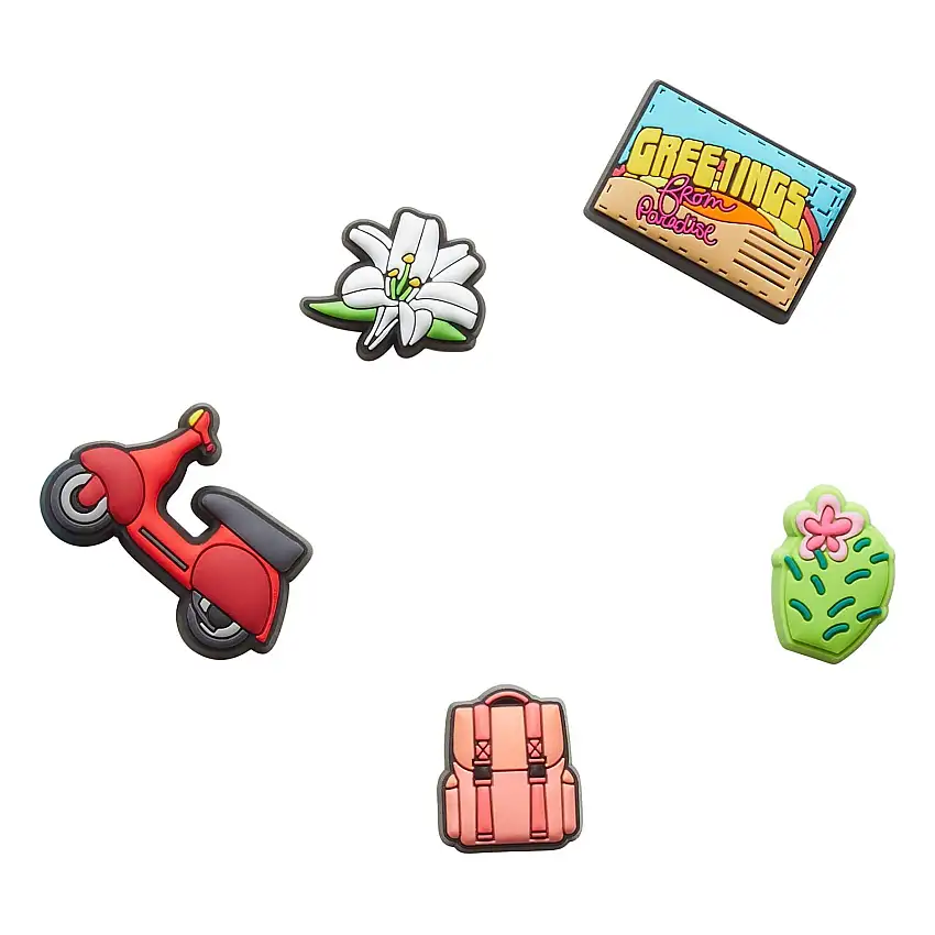 Set di 5 clip jibbitz Crocs Vacation Vibes