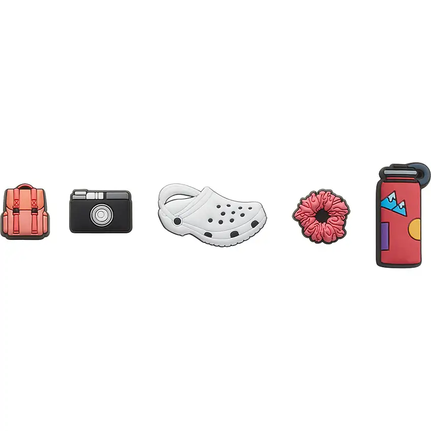 Set di 5 clip jibbitz Crocs Vacay Girls