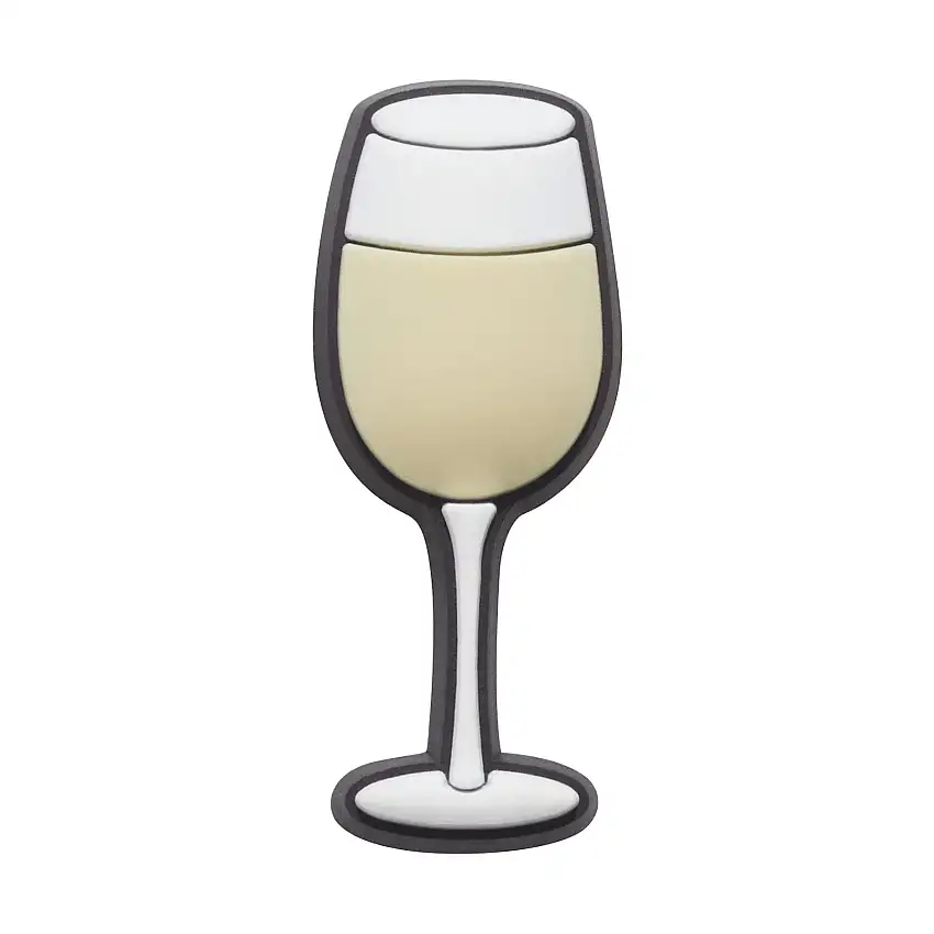 Clip jibbitz Crocs White Wine