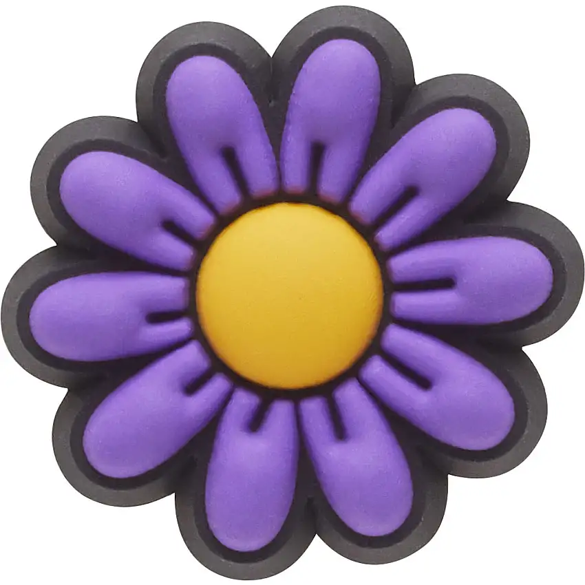 Clip jibbitz Crocs Purple Daisy
