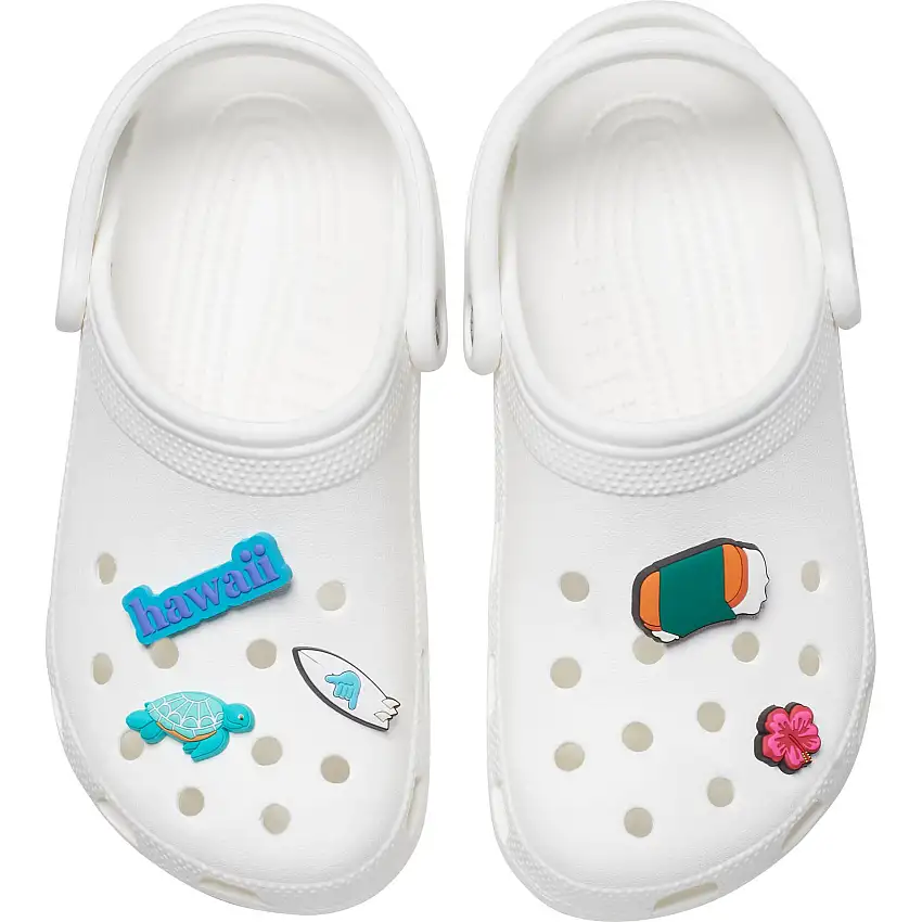 Set di 5 clip jibbitz Crocs HawaiiWndrlstClctn