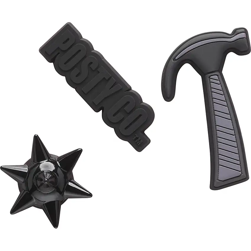 Set di 3 clip jibbitz Crocs PostMalone X CrocsEdgy