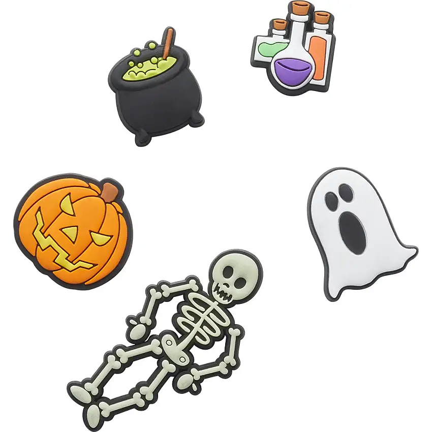 Set di 5 clip jibbitz Crocs Spooky Vibes