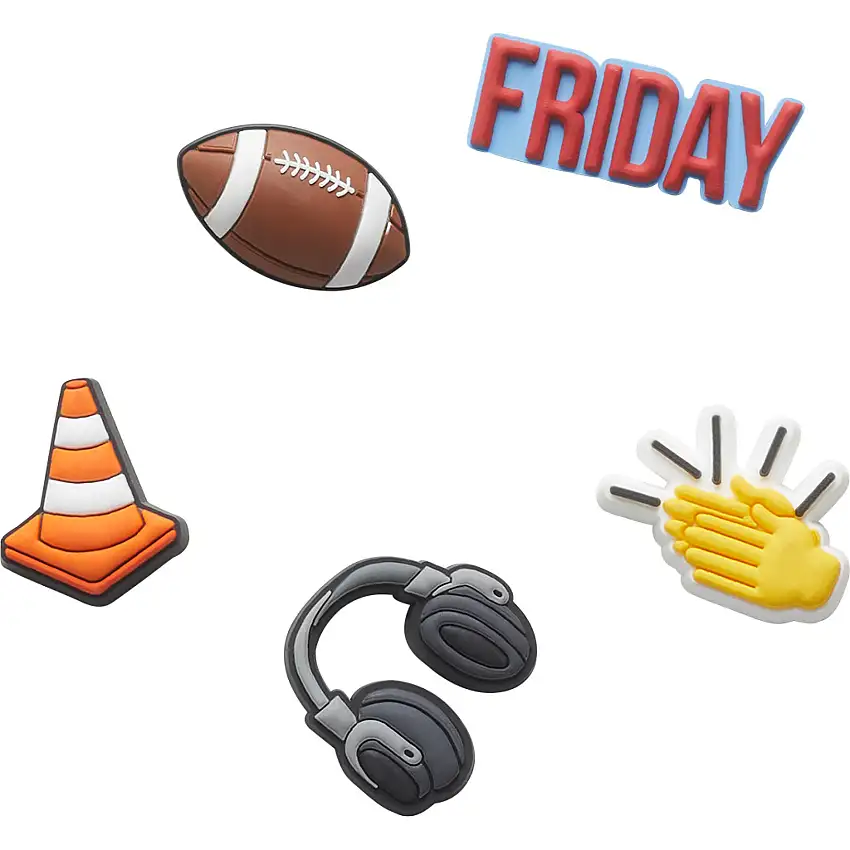 Set di 5 clip jibbitz Crocs Friday Night